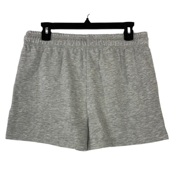 H Halston Studio shorts gray drawstring C3057 - Picture 3 of 4